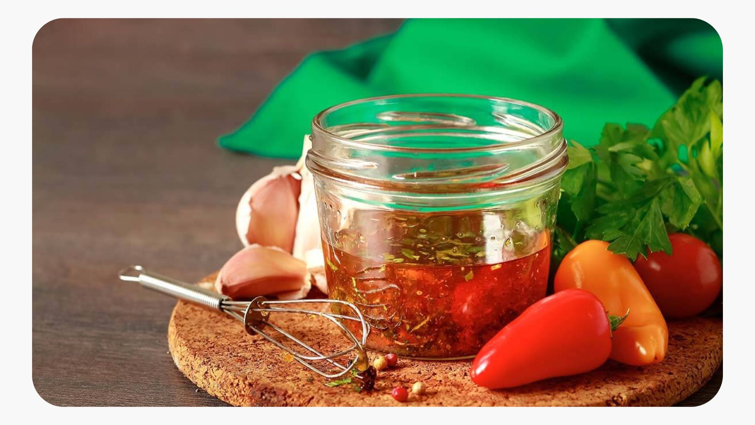 Red Pepper Vinaigrette with Miso | Great Eastern Sun