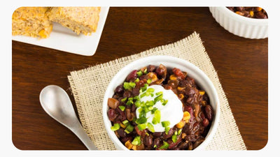 Miso Black Bean Soup