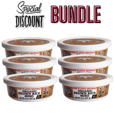 Brown Rice Miso paste, organic - 6 Pack