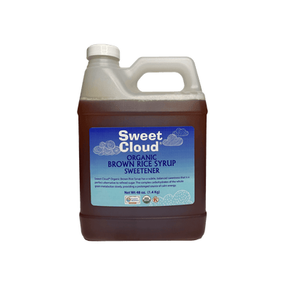 BROWN RICE SYRUP, USDA ORGANIC, KOSHER, PLASTIC NEUTRAL, VEGAN,  SWEET CLOUD BRAND, 32 OZ BOTTLE