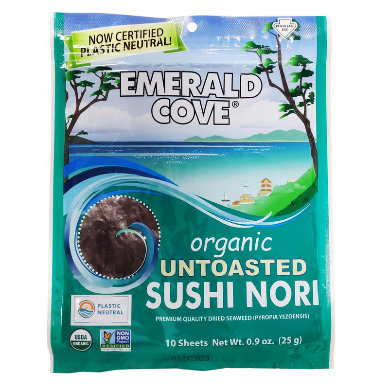 Nori Seaweed, Organic Untoasted