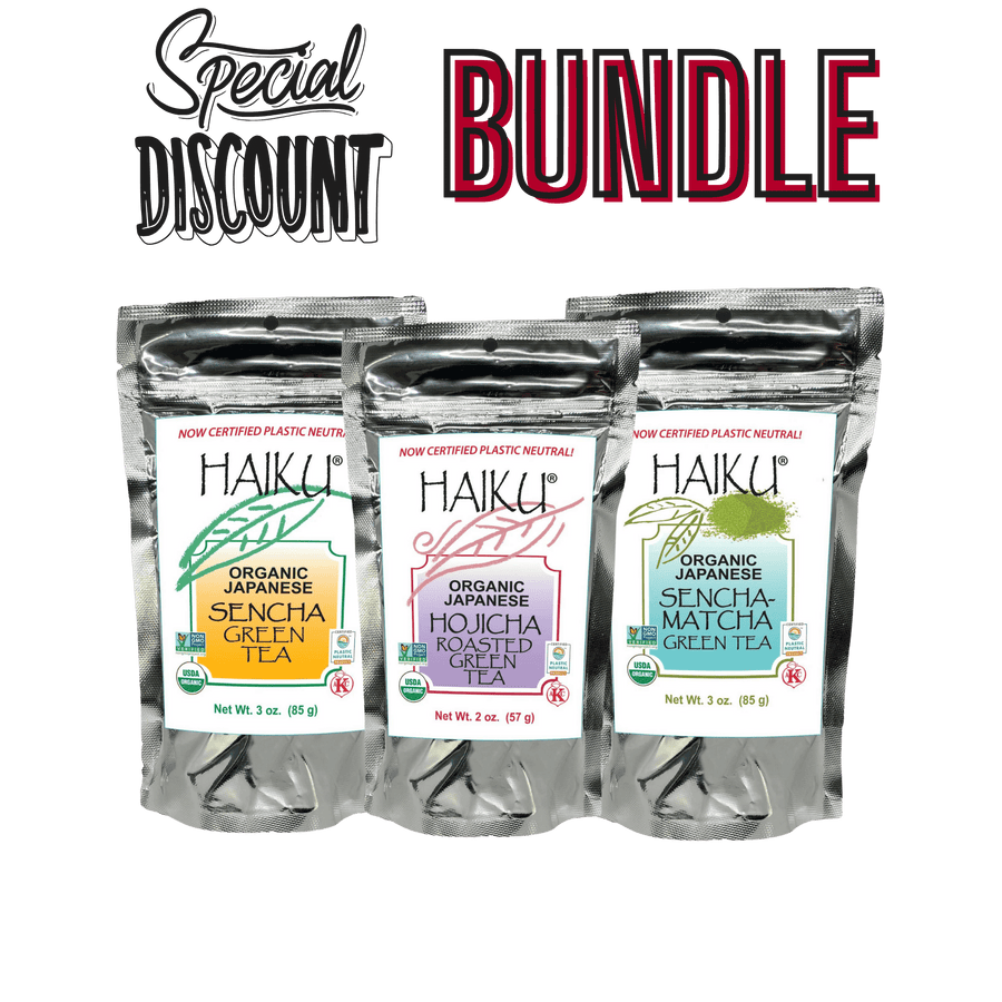 Oolong Tea & Kukicha Twig Tea - Organic Loose Tea Bundle – Great