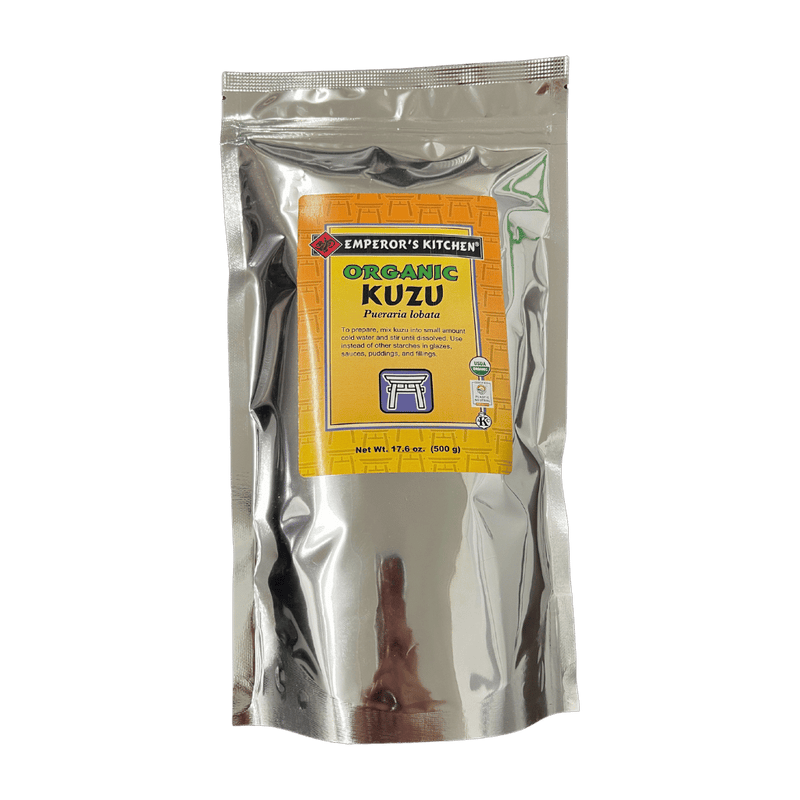 KUZU POWDER, USDA ORGANIC, KOSHER, PLASTIC NEUTRAL, VEGAN, EMPERORS KITCHEN BRAND, 17.6 OZ BAG