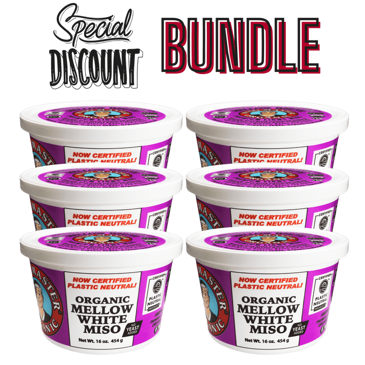 White Miso, Mellow, Organic - 6 Pack – Great Eastern Sun