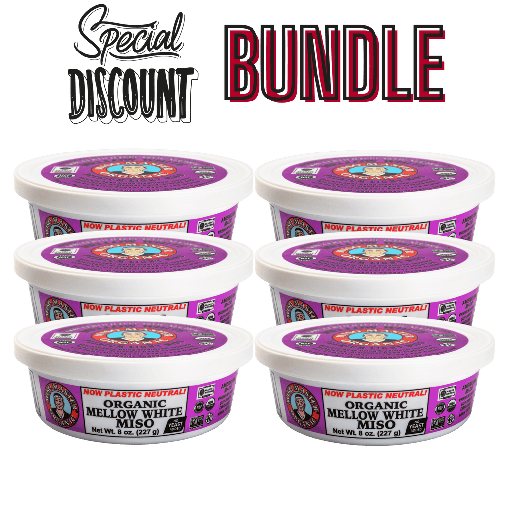 White Miso, Mellow, Organic - 6 Pack – Great Eastern Sun