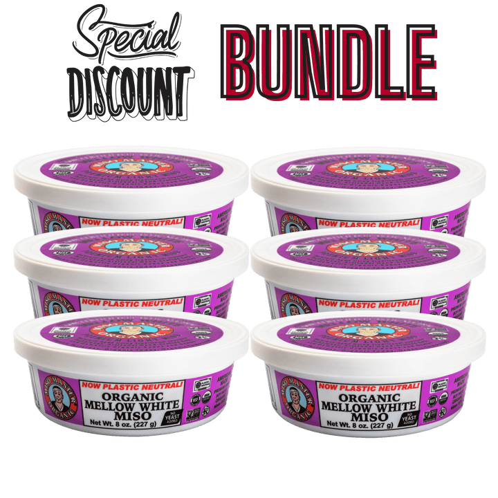 White Miso, Mellow, Organic - 6 Pack – Great Eastern Sun
