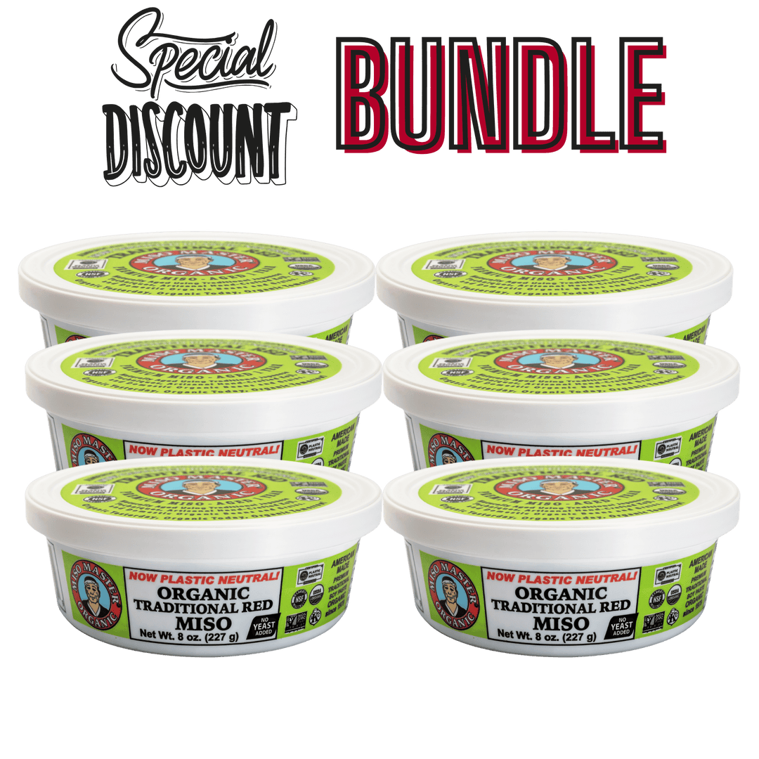misofu Red Miso, Organic Red Miso - 6 Pack – Great Eastern Sun
