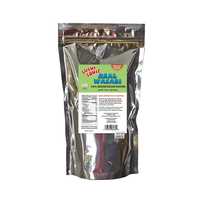 Wasabi-Powder-Real-Wasabi-Freez-Dried-Genuine-Wasabi-Japonica-100%-Wasabi-Rhizome 16 ounce bag