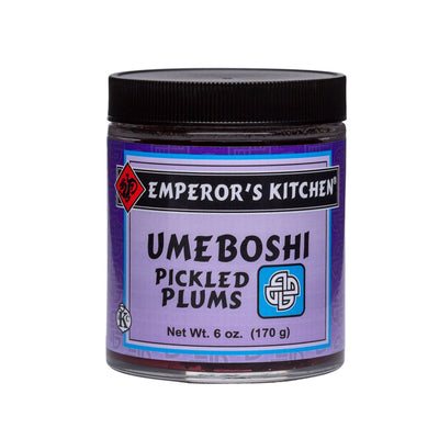 UMEBOSHI PICKELED PLUMS WITH SHISO EMPERORS KITCHEN ASIAN PANTRY 6 OZ