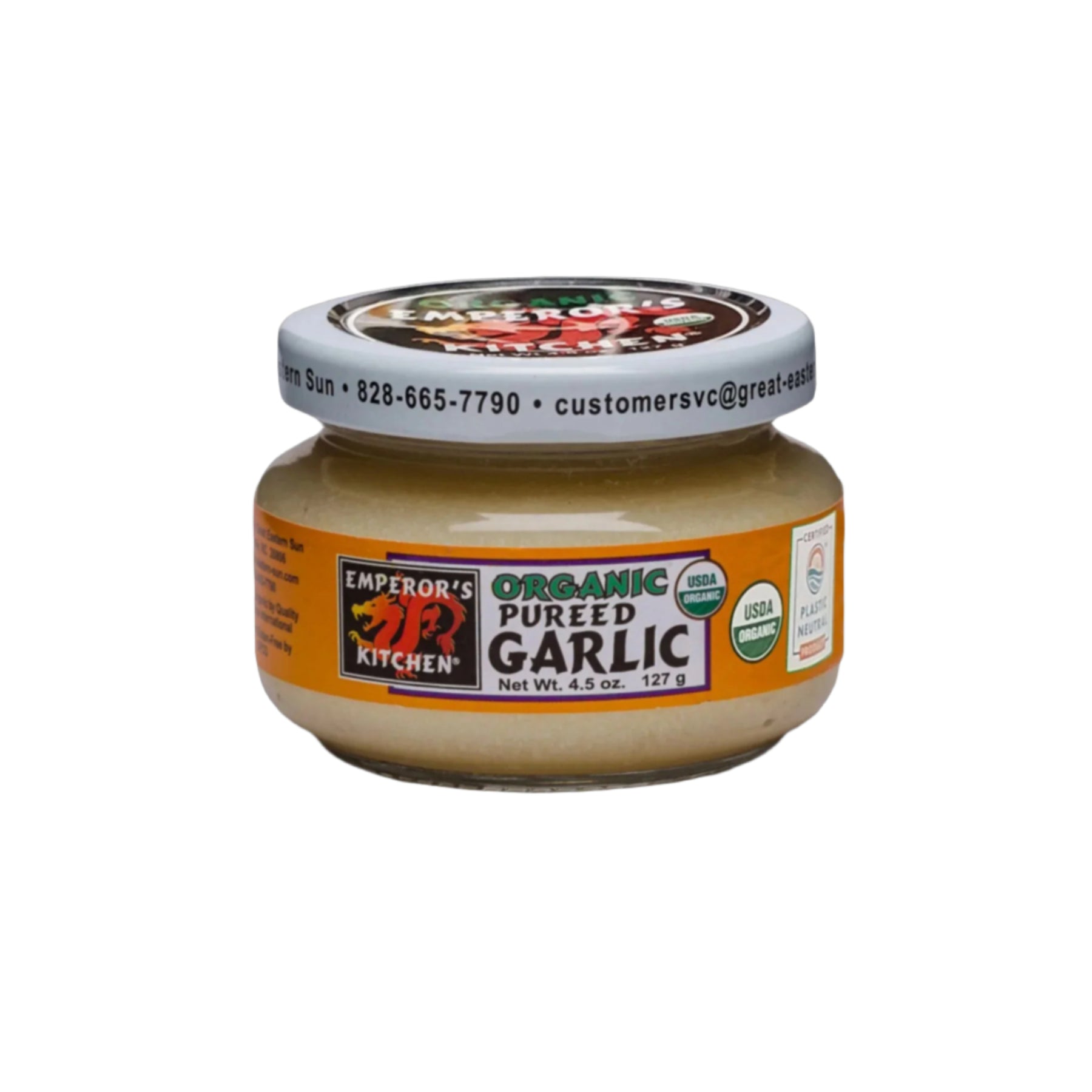 Garlic, USDA Organic Pureed Garlic – Great Eastern Sun