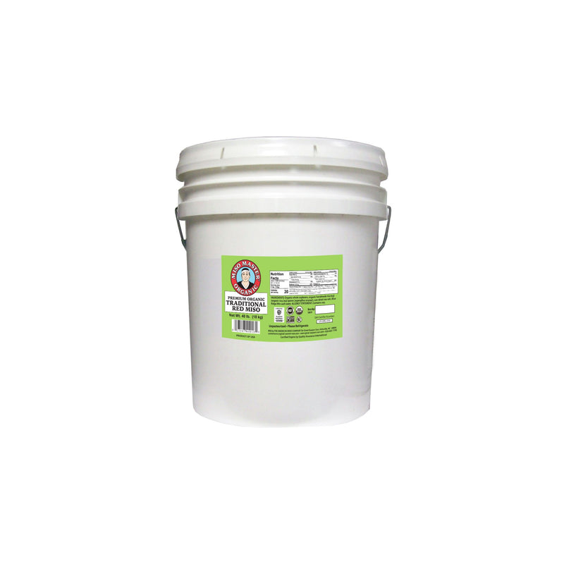 Red Miso Paste, traditional, Organic Miso Master Miso Paste 40lbs